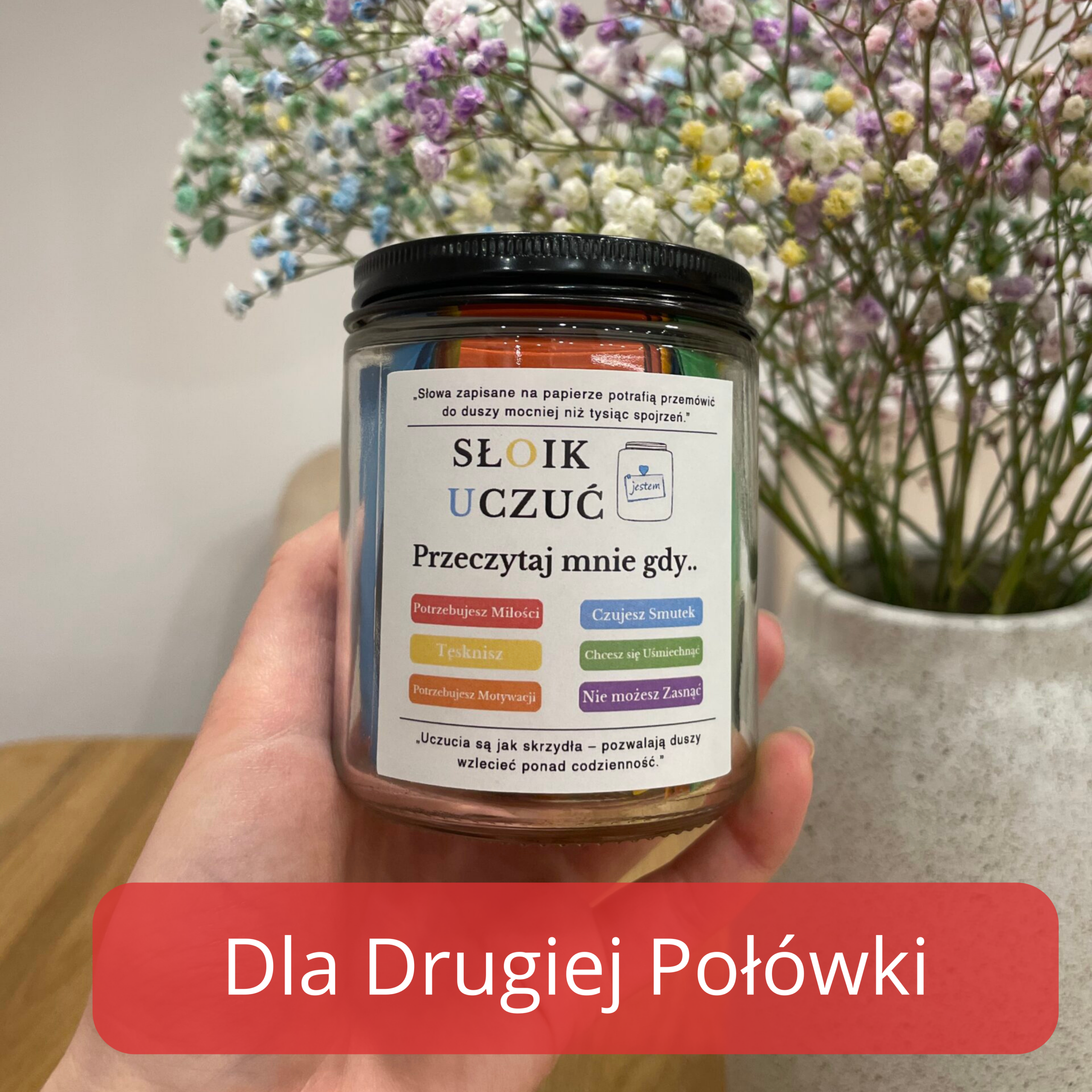Słoik uczuć - Dla Drugiej Połówki